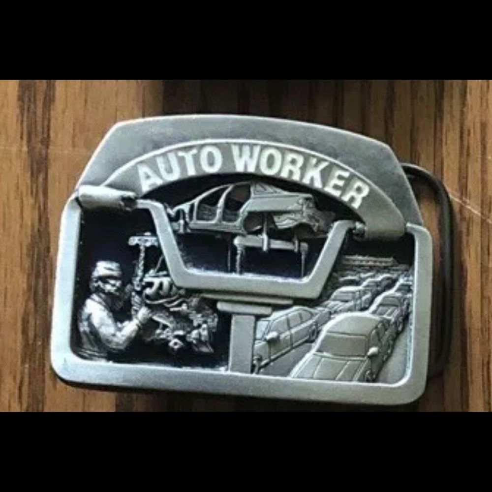 Auto work belt buckle - NEW